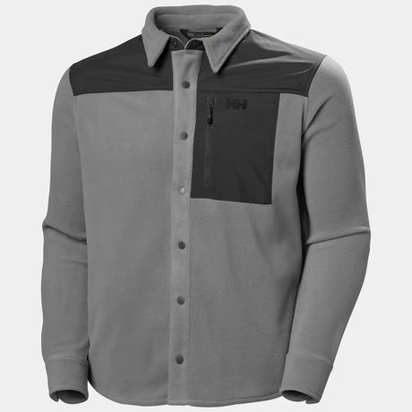 Helly Hansen Men's Daybreaker Fleece Shirt Fleeceskjorte Herre - Concrete -