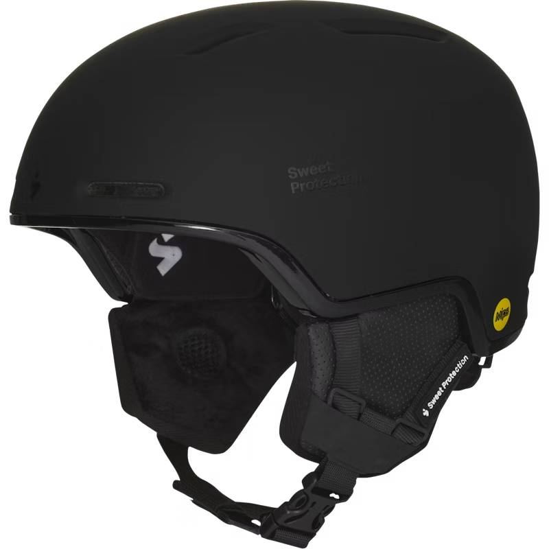 Sweet Protection Looper Mips Helmet Skihjelm Dame / Herre - Dirt Black - Dirt Black