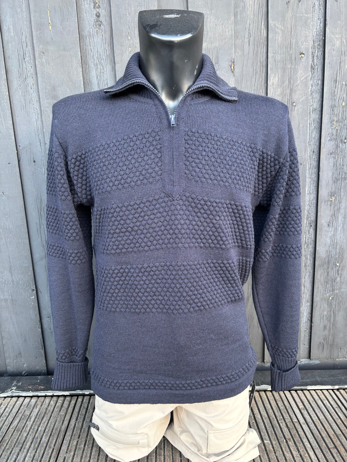 Original Sailor Sweater - den originale sømandstrøje med lynlås -