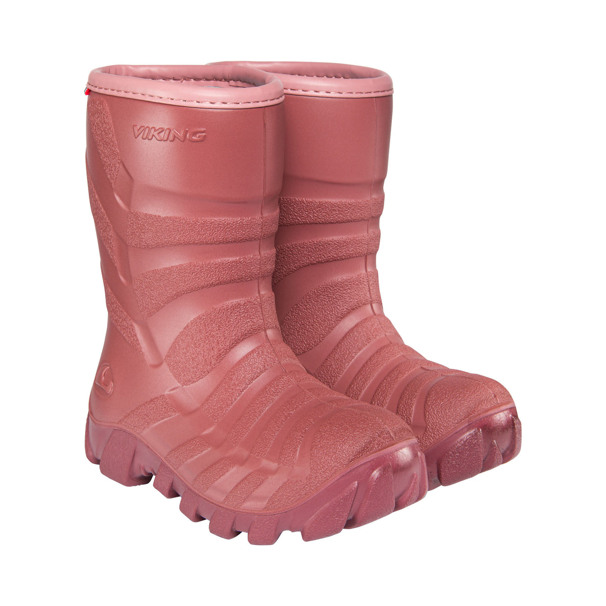 Viking Ultra Warm Børne-Termostøver - Pink/Light Pink -