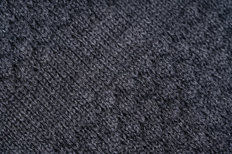 Clipper Saltum Cardigan Stand Up Collar Zip Sømandstrøje - Antracit Melange -