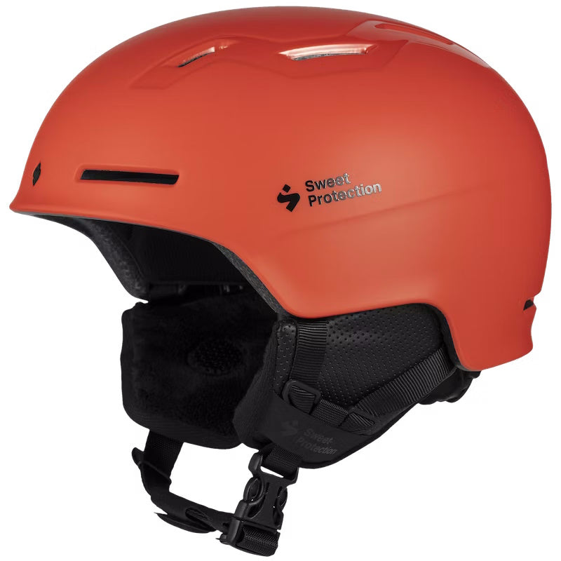 Sweet Protection Winder Helmet Skihjelm Dame / Herre - Matte Burning Orange - Matte Burning Orange
