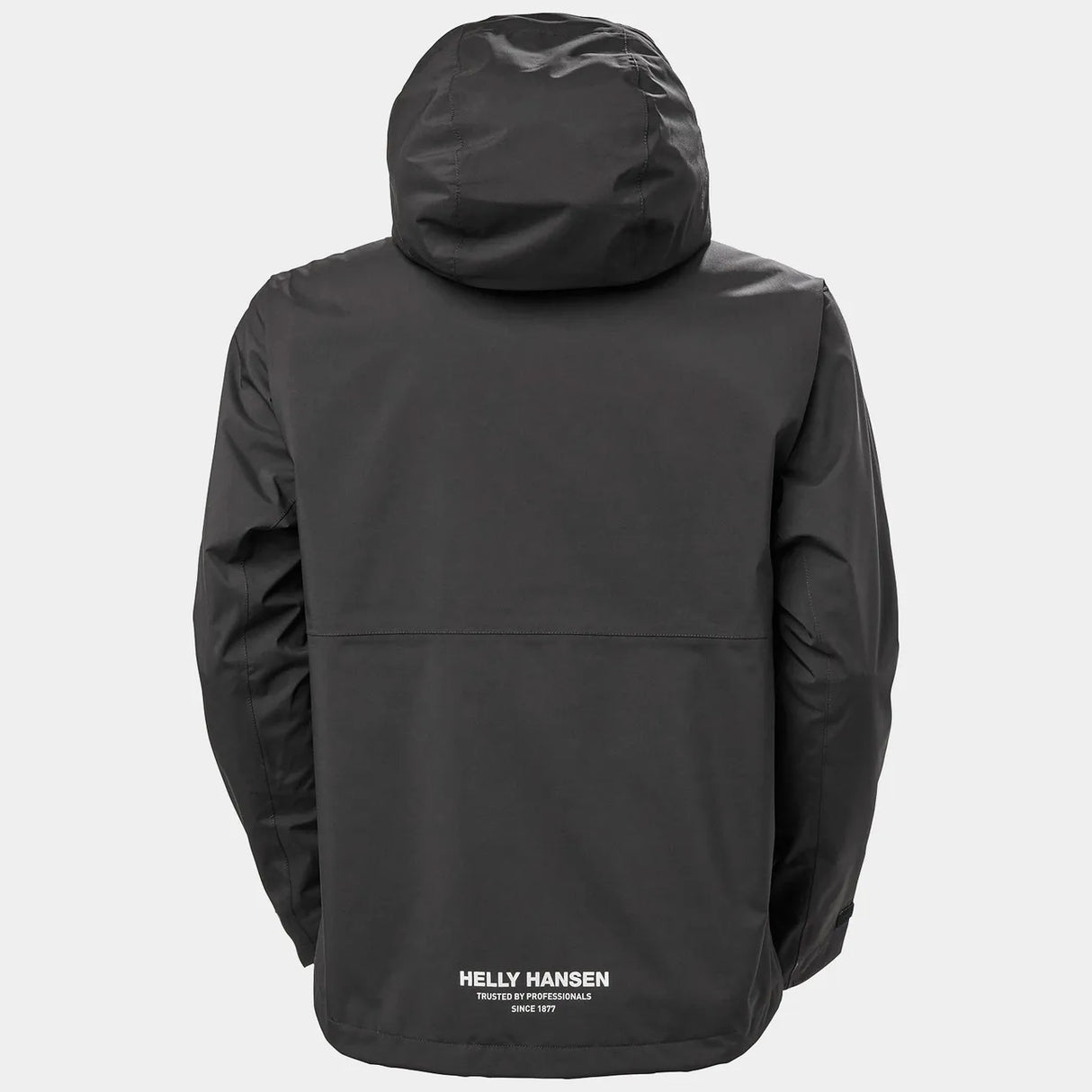 Helly Hansen Men's Move Hooded Rain Jacket Regnjakke Herre - Black -