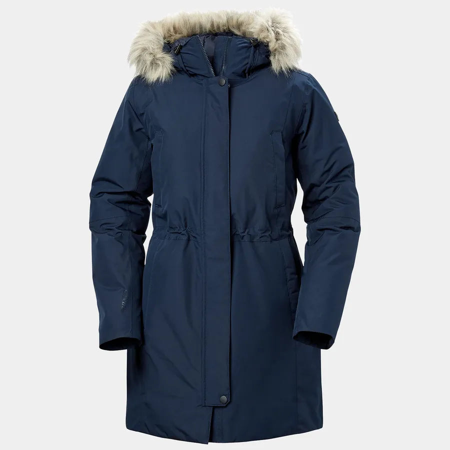 Helly Hansen Women’s Senja Insulated Winter Parka Vinterfrakke Dame - Navy
