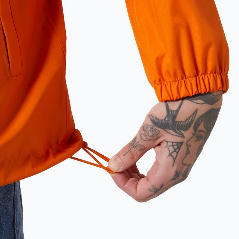 Helly Hansen Men's Vancouver & Seven J Regnsæt Herre - Orange Peel / Black -
