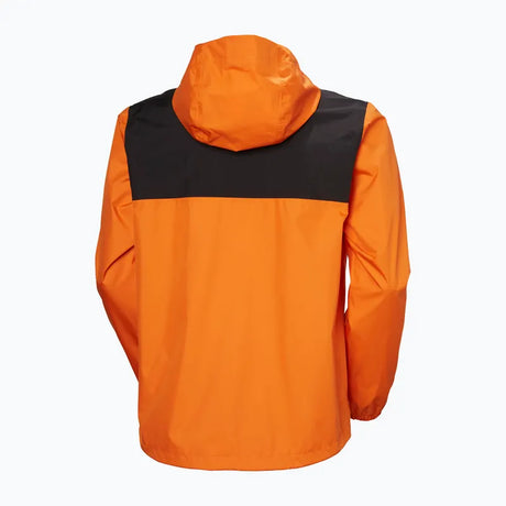 Helly Hansen Men's Vancouver Regnsæt Herre - Orange Peel / Black -