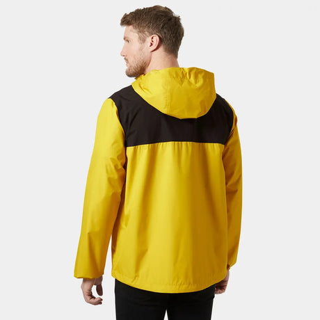 Helly Hansen Men's Vancouver & Seven J Regnsæt Herre - Gold Rush / Black -