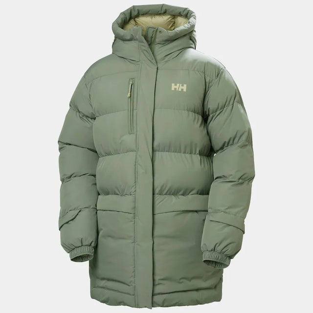Helly Hansen Women's Aurora Parka Vinterfrakke Dame - Lav Green