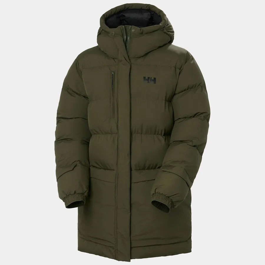 Helly Hansen Women's Aurora Parka Vinterfrakke Dame - Utility Green