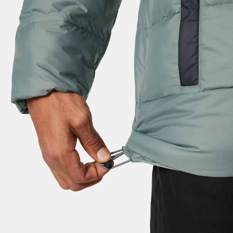 Helly Hansen Men's Oslo Light Puffy Jacket Jakke Herre - Grey Cactus -