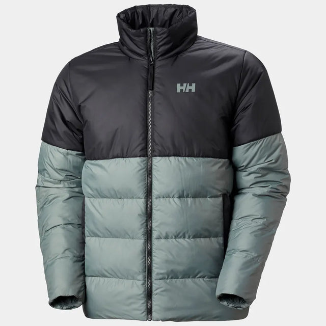 Helly Hansen Men's Oslo Light Puffy Jacket Jakke Herre - Grey Cactus - Grey Cactus