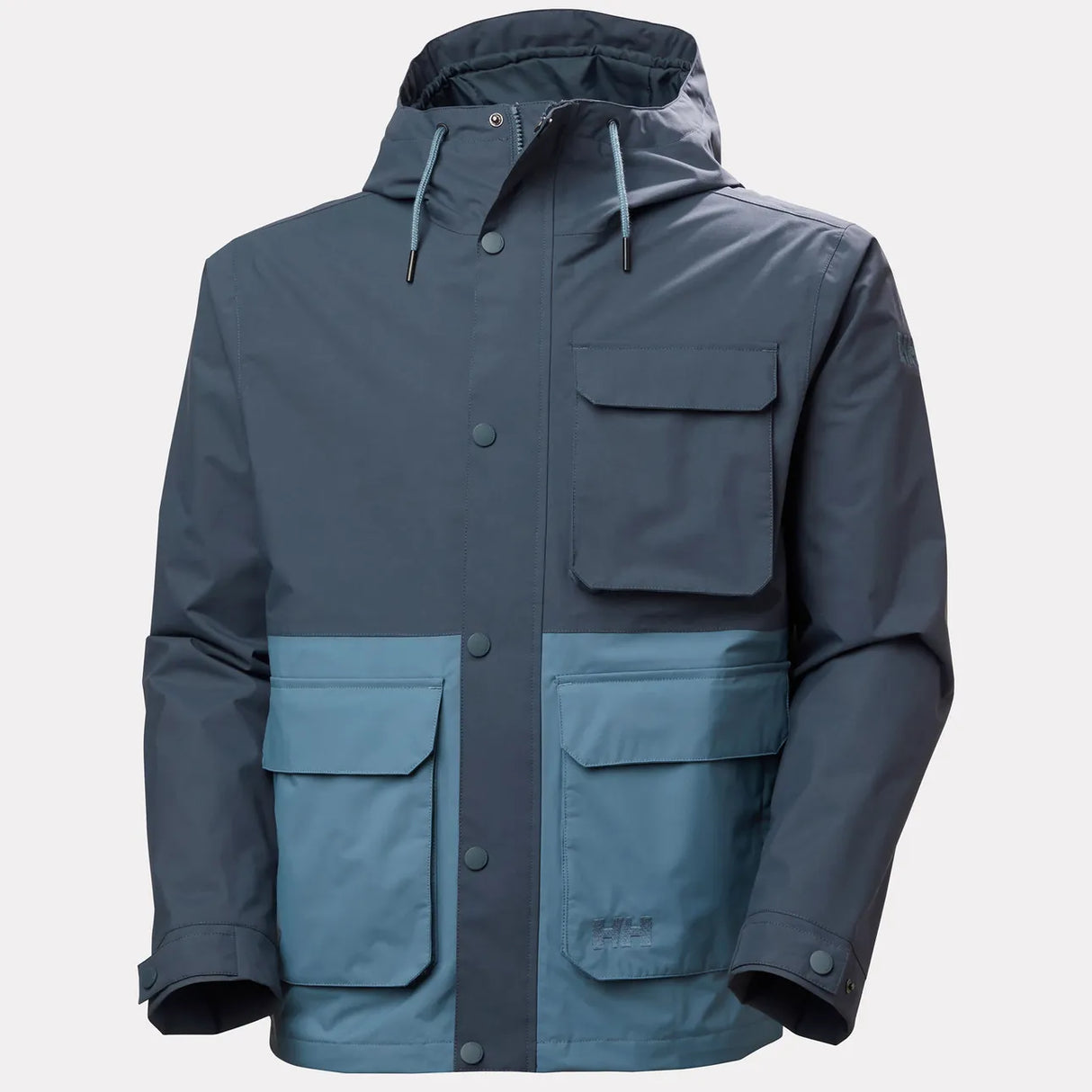 Helly Hansen Men's Escape Utility Rain Jacket Regnjakke Herre - Washed Navy -