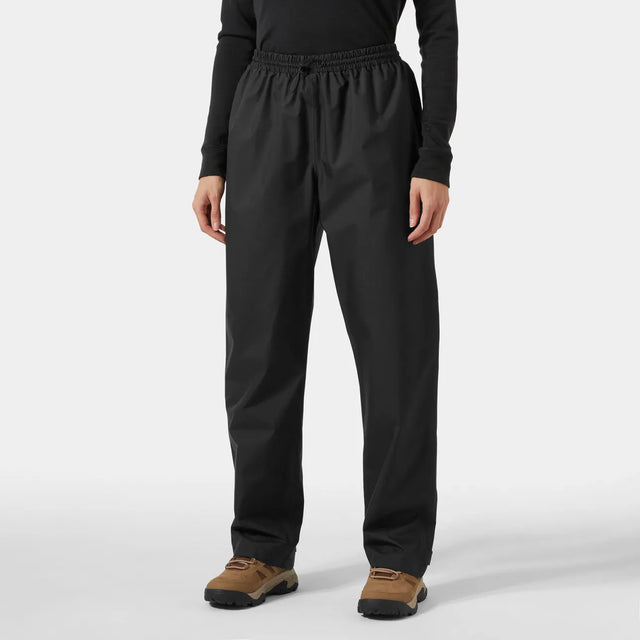 Helly Hansen Women's HH Rain Pants Regnbukser Dame - Black - Black
