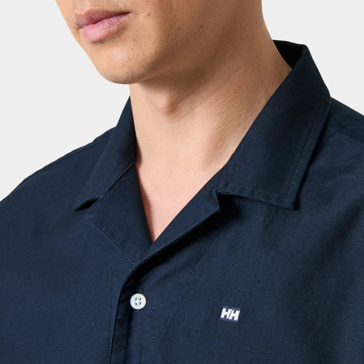 Helly Hansen Men's Shore Short Sleeve Shirt Kortærmet Skjorte Herre - Navy -