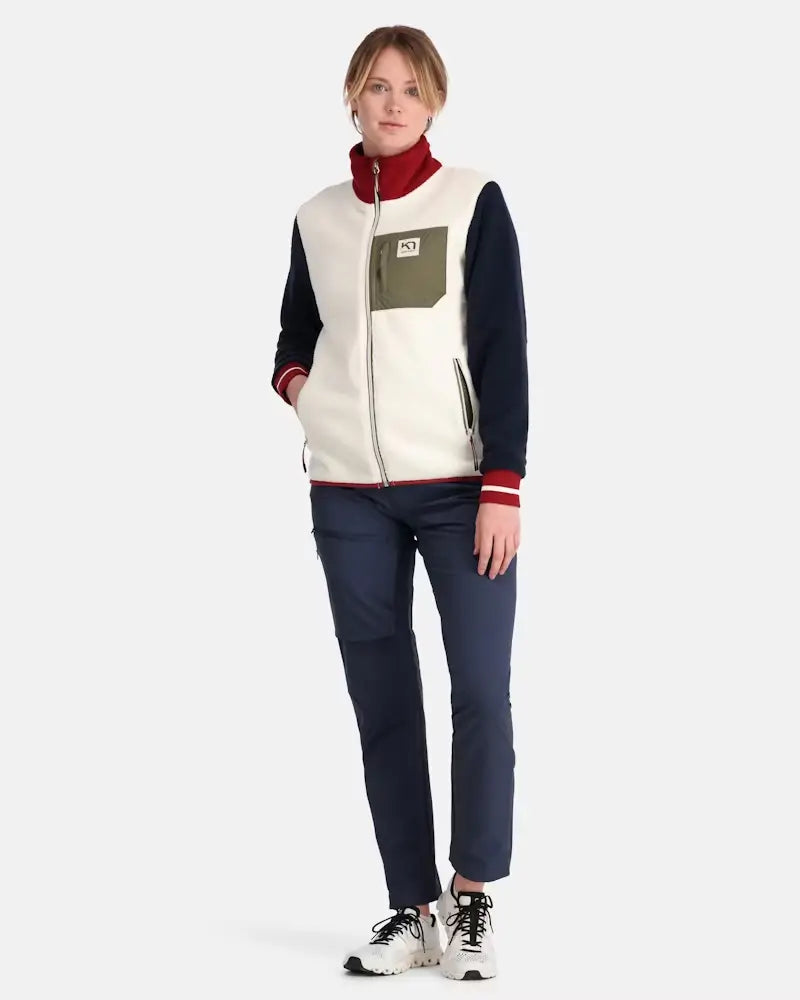 Kari Traa Røthe Midlayer Fleecetrøje Dame - Multi -