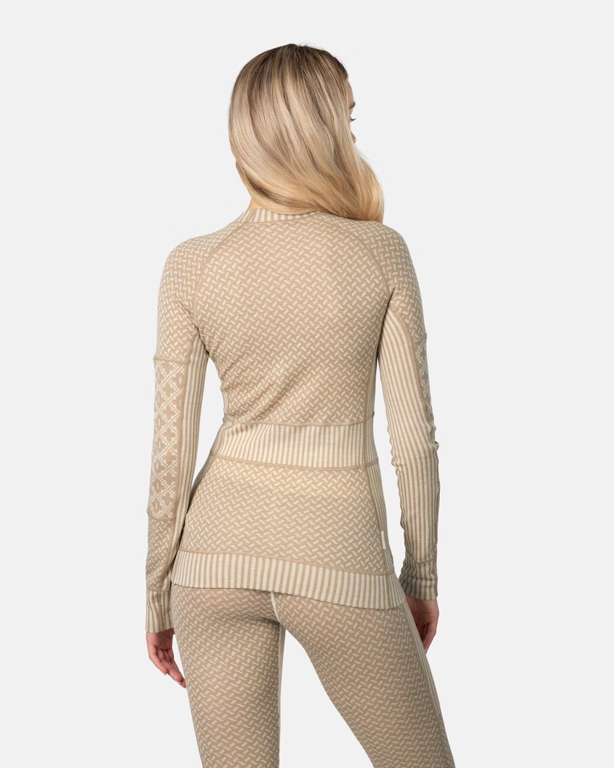 Kari Traa Smekker Long Sleeve Baselayer Skiundertrøje Dame - Mocha -