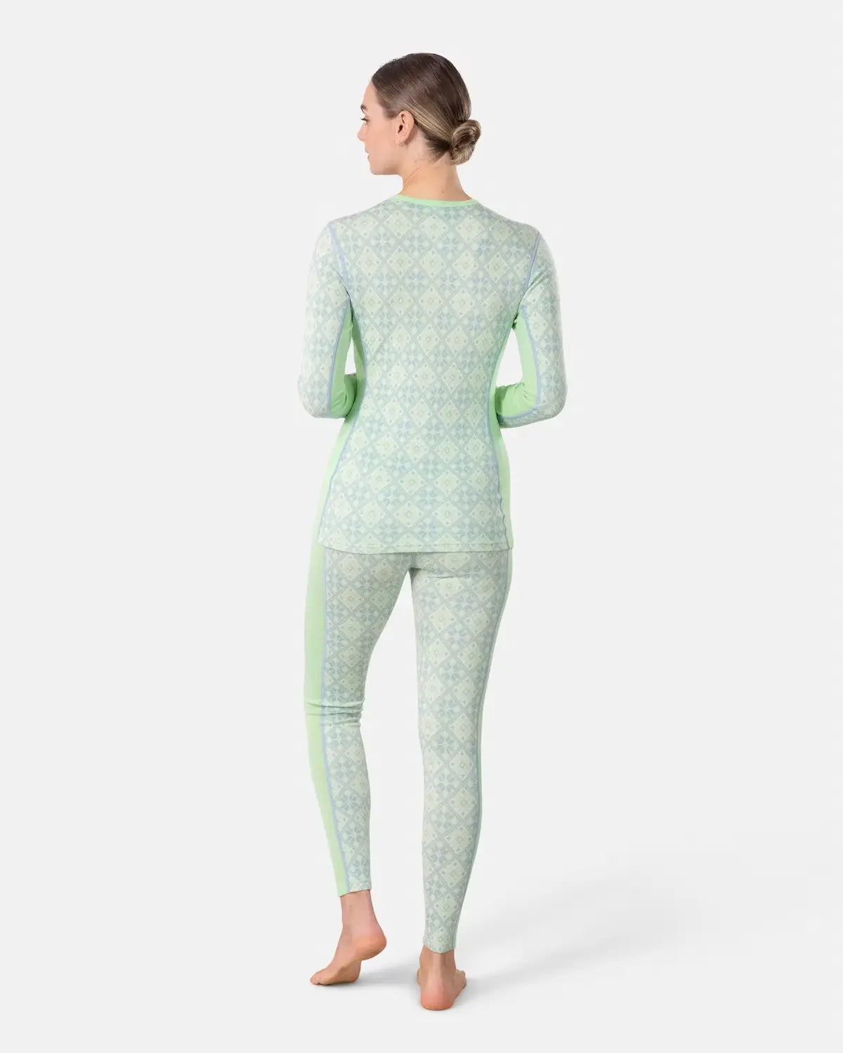 Kari Traa Rose Long Sleeve Skiundertrøje Dame - Mint -