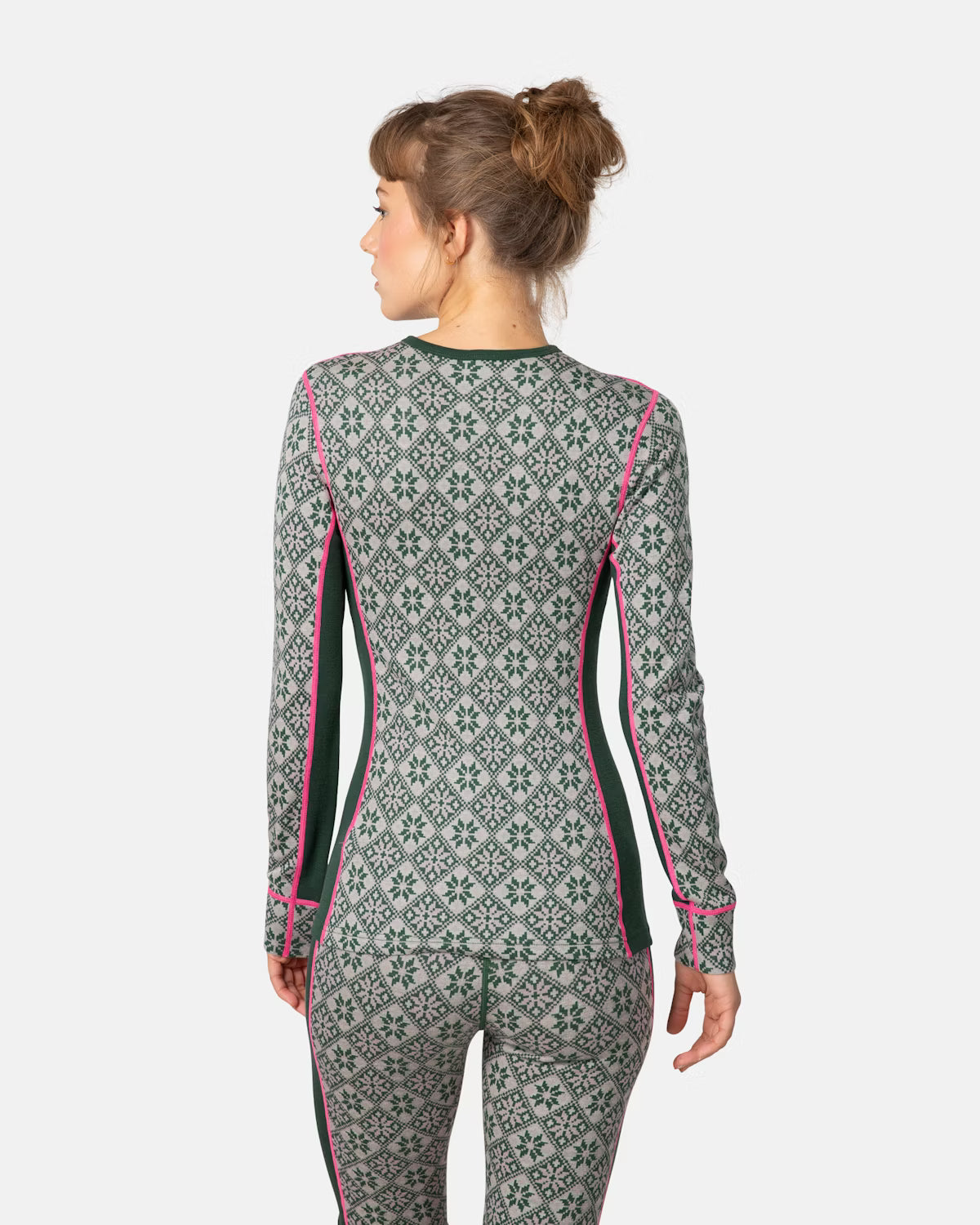 Kari Traa Rose Long Sleeve Skiundertrøje Dame - Thyme Green -