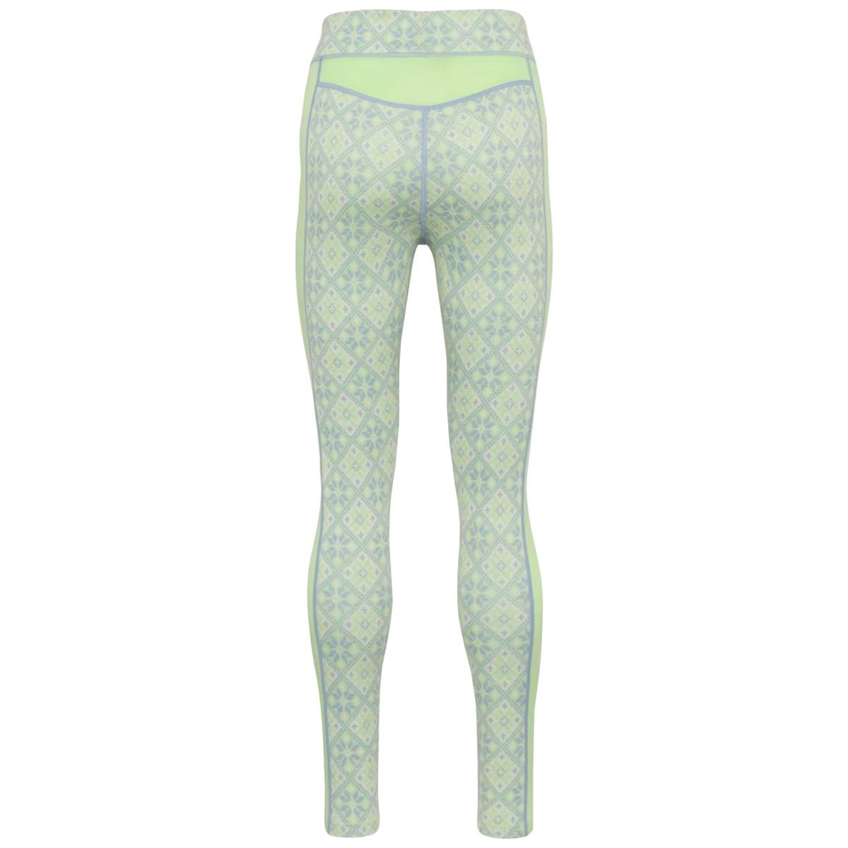 Kari Traa Rose Half Zip High Waist Skiundertøj Sæt Dame - Mint -