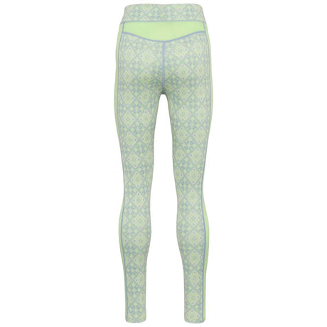 Kari Traa Rose Half Zip High Waist Skiundertøj Sæt Dame - Mint -