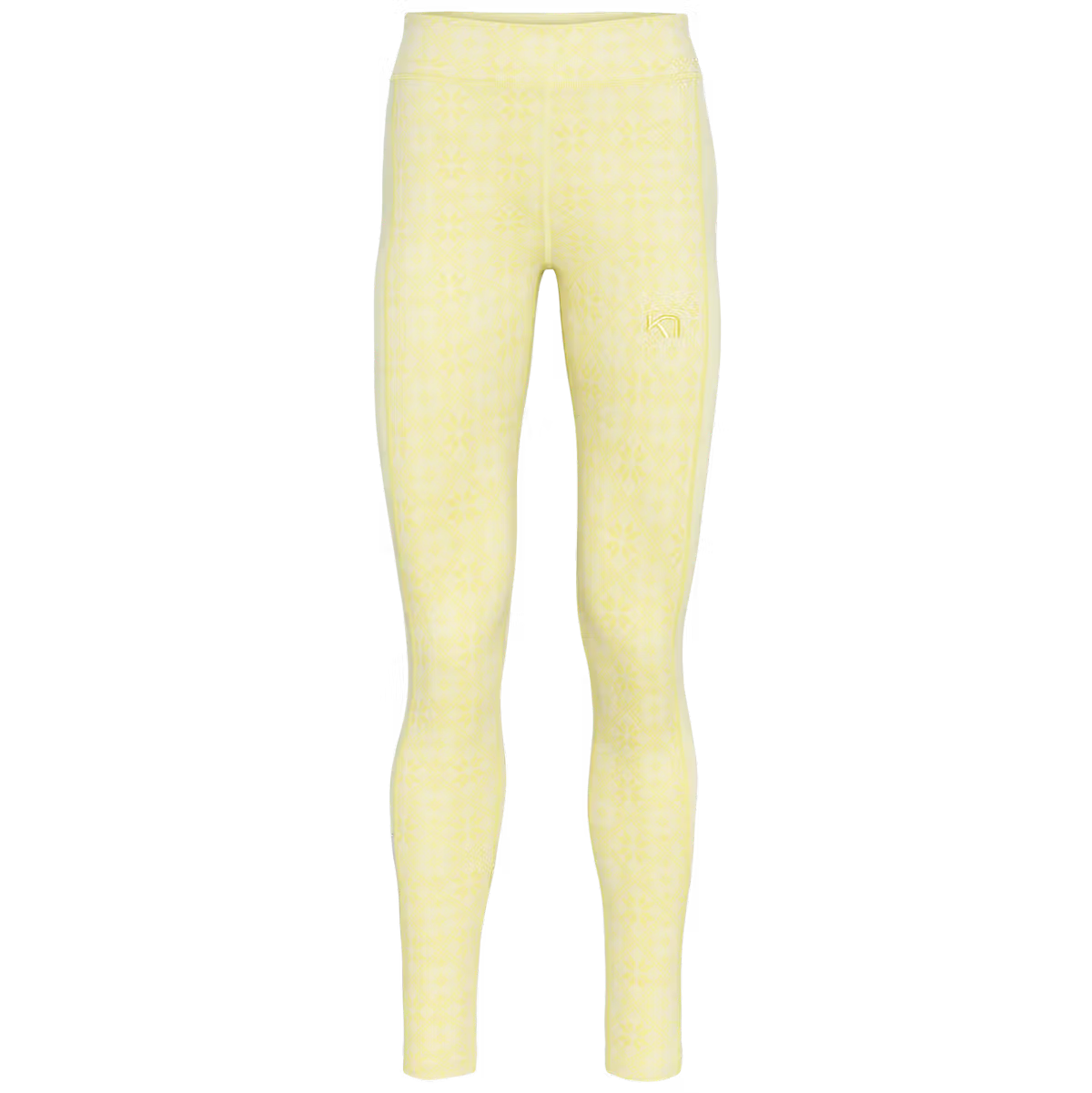 Kari Traa Rose High Waist Pants Skiunderbukser Dame - Yellow -