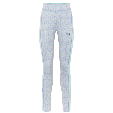 Kari Traa Rose Half Zip High Waist Skiundertøj Sæt Dame - Wave -