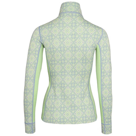 Kari Traa Rose Half Zip High Waist Skiundertøj Sæt Dame - Mint -