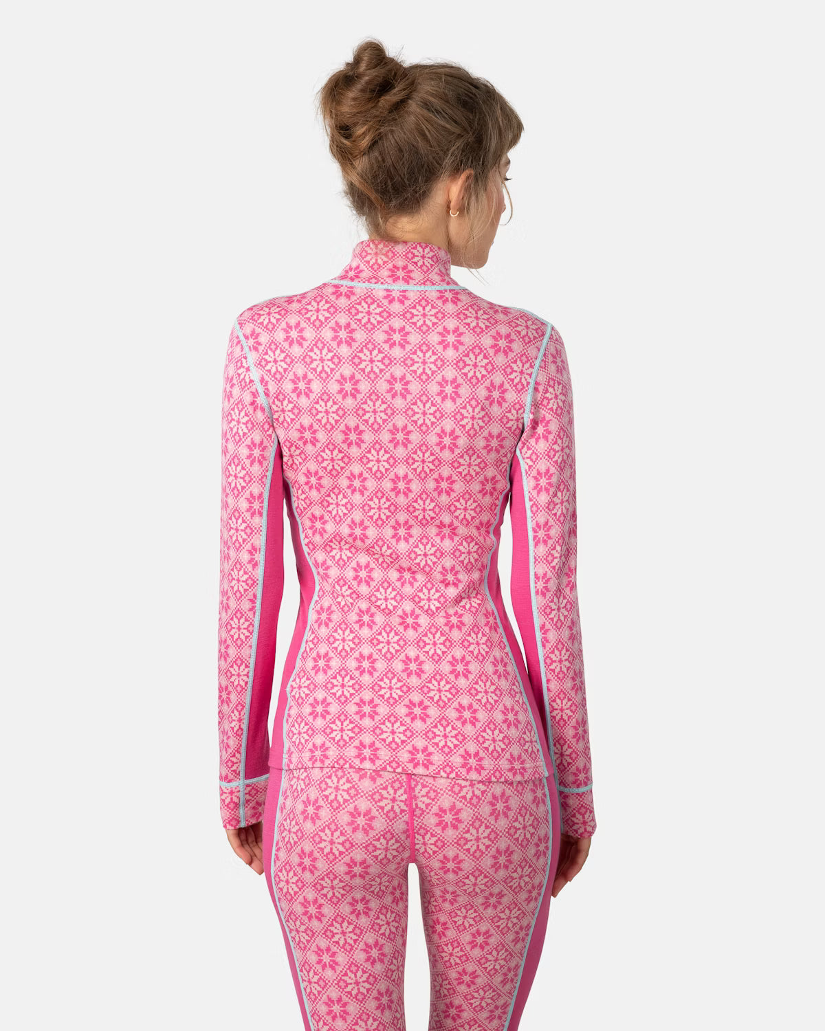 Kari Traa Rose Half Zip High Waist Skiundertøj Sæt Dame - Spink -