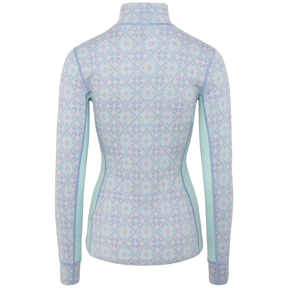 Kari Traa Rose Half Zip High Waist Skiundertøj Sæt Dame - Wave -