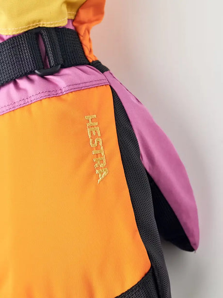 Hestra Gauntlet CZone Jr. Skiluffer Børn - Orange Multi -