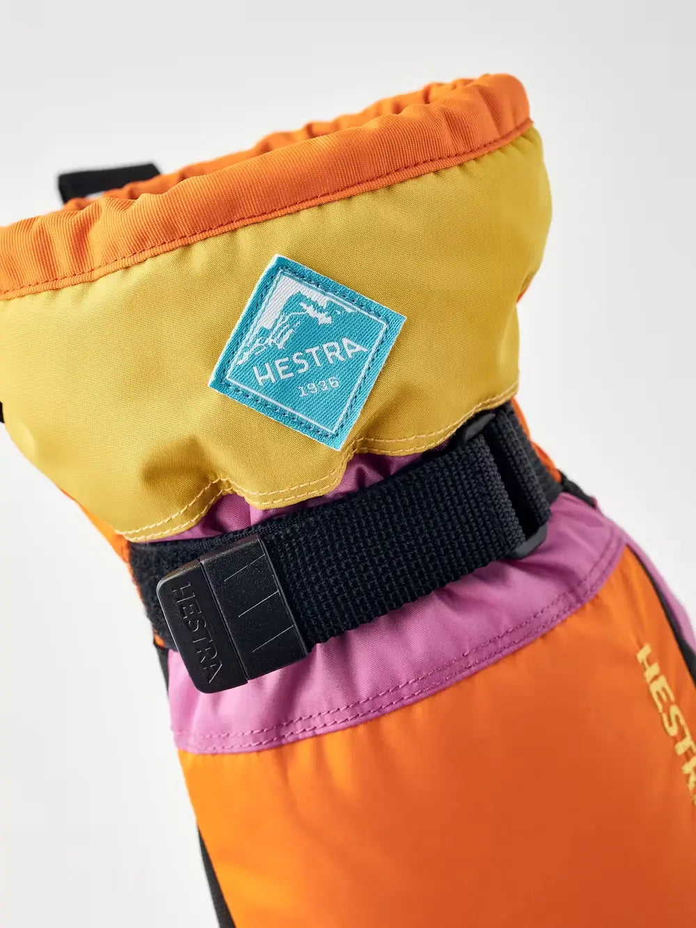 Hestra Gauntlet CZone Jr. Skiluffer Børn - Orange Multi -