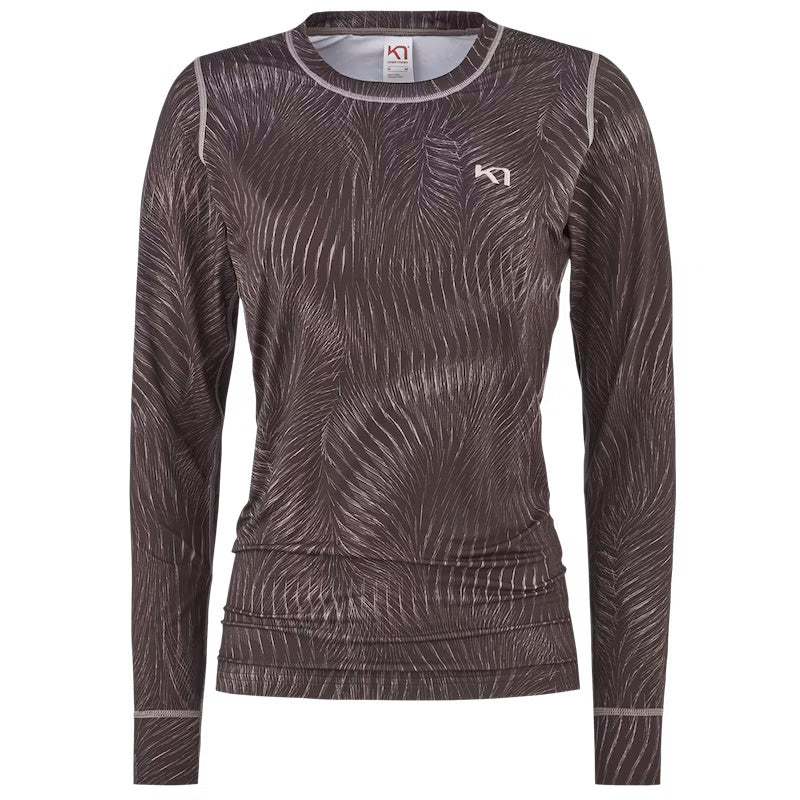 Kari Traa Fryd Long Sleeve Baselayer Skiundertrøje Dame - Recycled Syrup - Recycled Syrup
