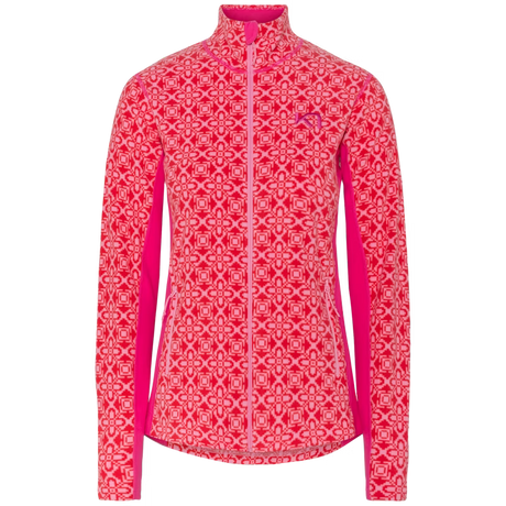 Kari Traa Thalena Fleece Dame - Heat Red - Heat Red