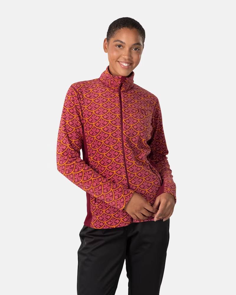 Kari Traa Thalena Fleece Dame - Rouge Red - Rouge Red