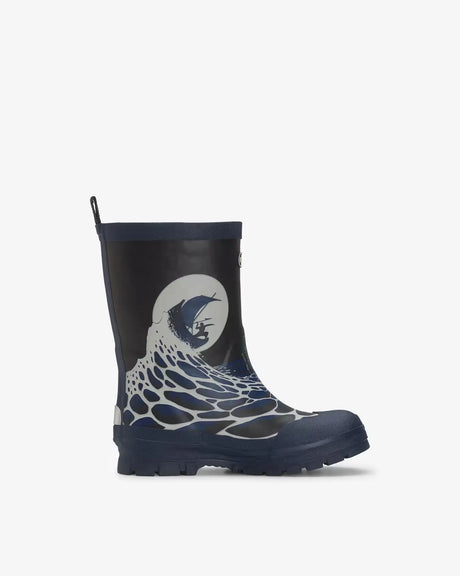 Viking Jolly Print Warm Kids Termostøvler Børn - Blue / Multi -