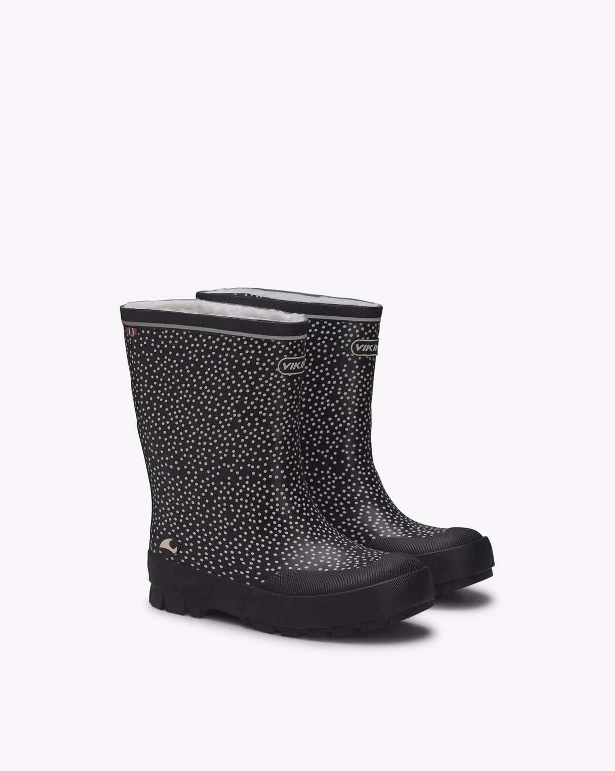 Viking Jolly Print Warm Kids Termostøvler Børn - Navy -