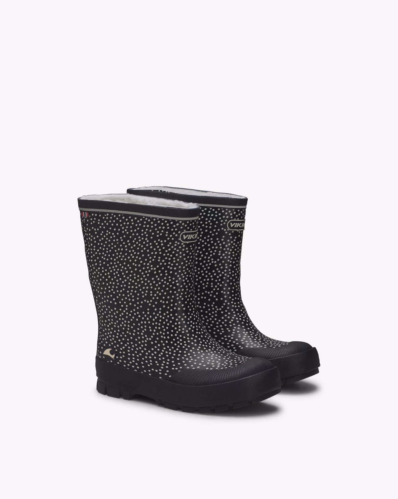 Viking Jolly Print Warm Kids Termostøvler Børn - Navy -