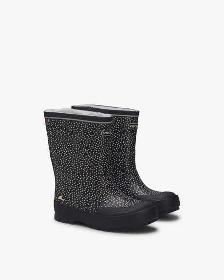 Viking Jolly Print Warm Kids Termostøvler Børn - Navy -