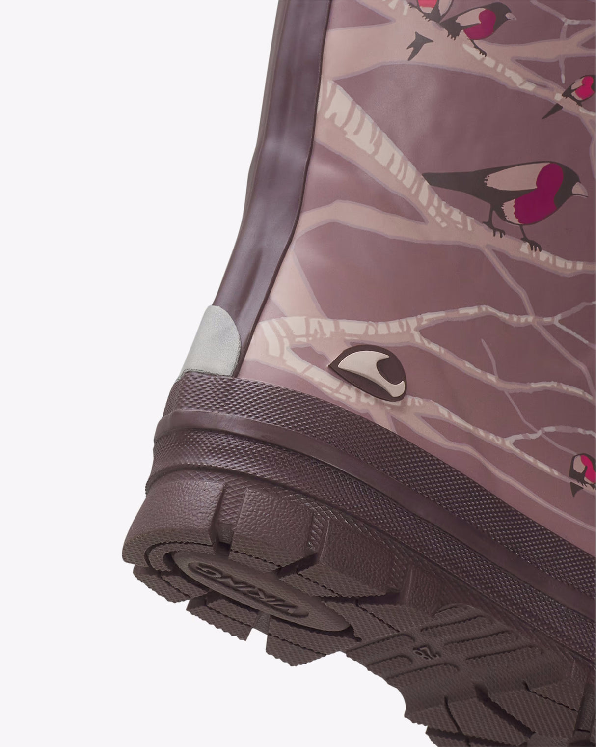 Viking Jolly Print Warm Kids Termostøvler Børn - Dusty Pink/Multi -