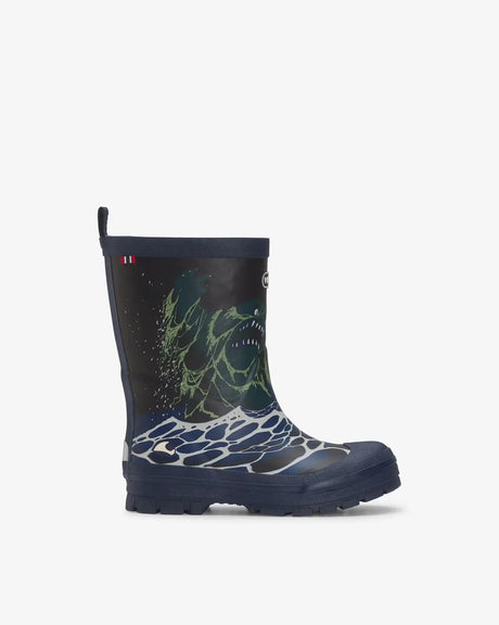 Viking Jolly Print Warm Kids Termostøvler Børn - Blue / Multi -