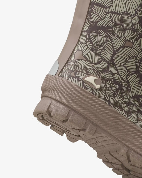 Viking Jolly Print Warm Kids Termostøvler Børn - Dusty Pink/Cream -