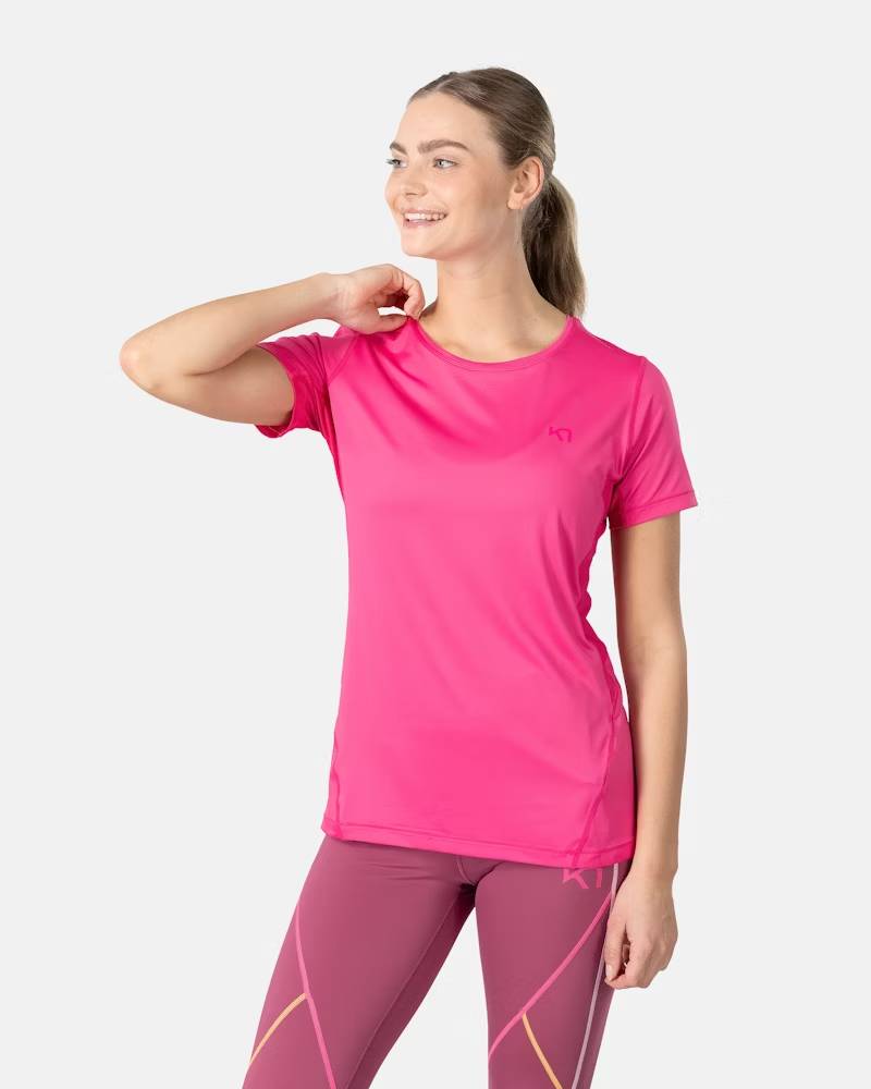 Kari Traa Nora 2.0 Tee T-shirt Dame - Berry Pink - Berry Pink