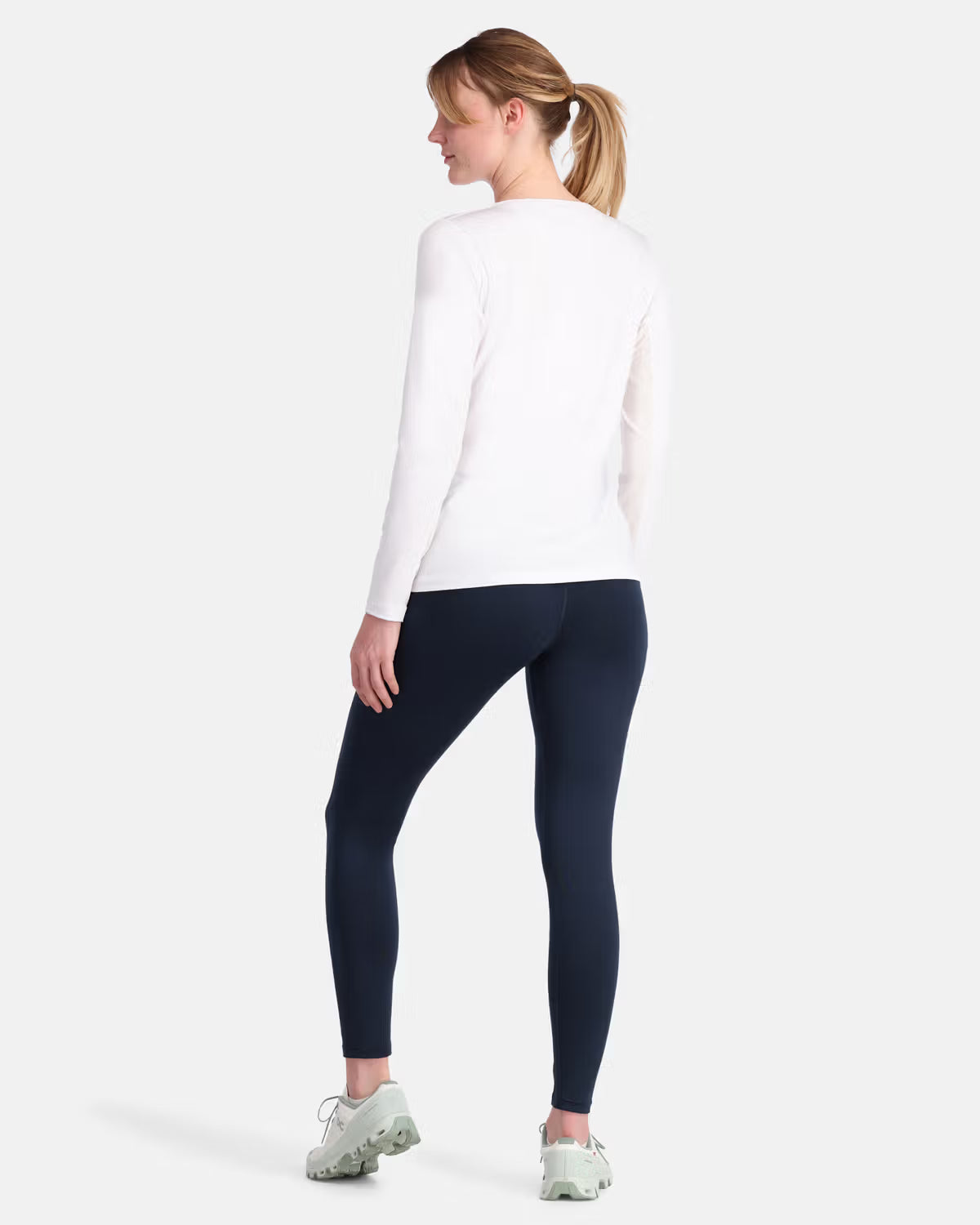 Kari Traa Nora 2.0 Long Sleeve Langærmet Træningstop Dame - Bright White -