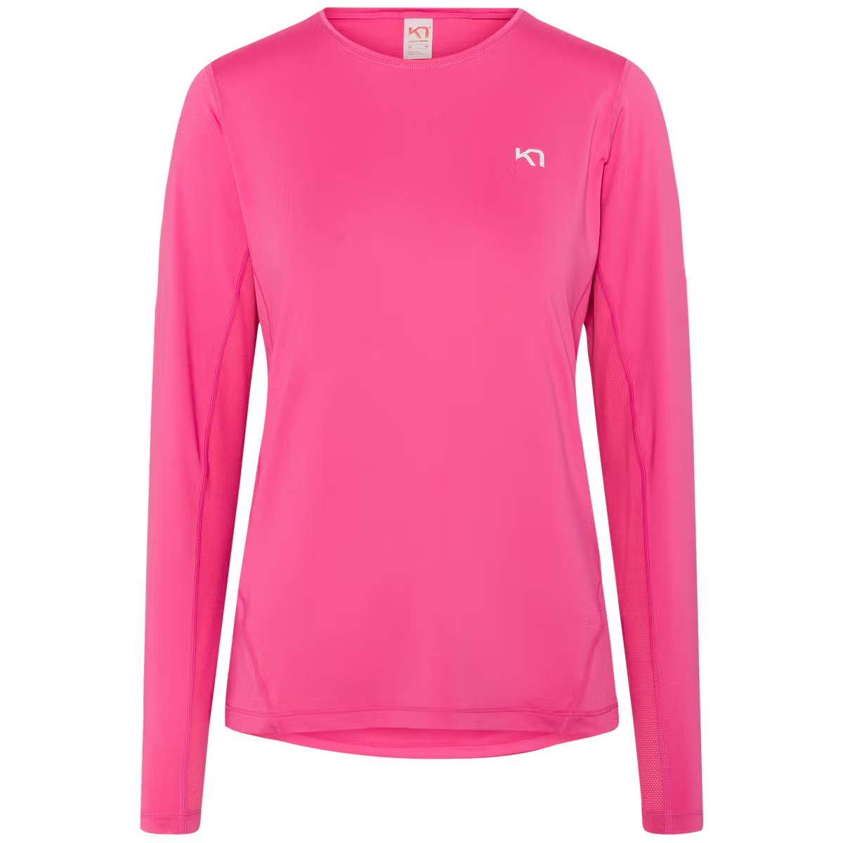 Kari Traa Nora 2.0 Long Sleeve Langærmet Træningstop Dame - Bright Pink -
