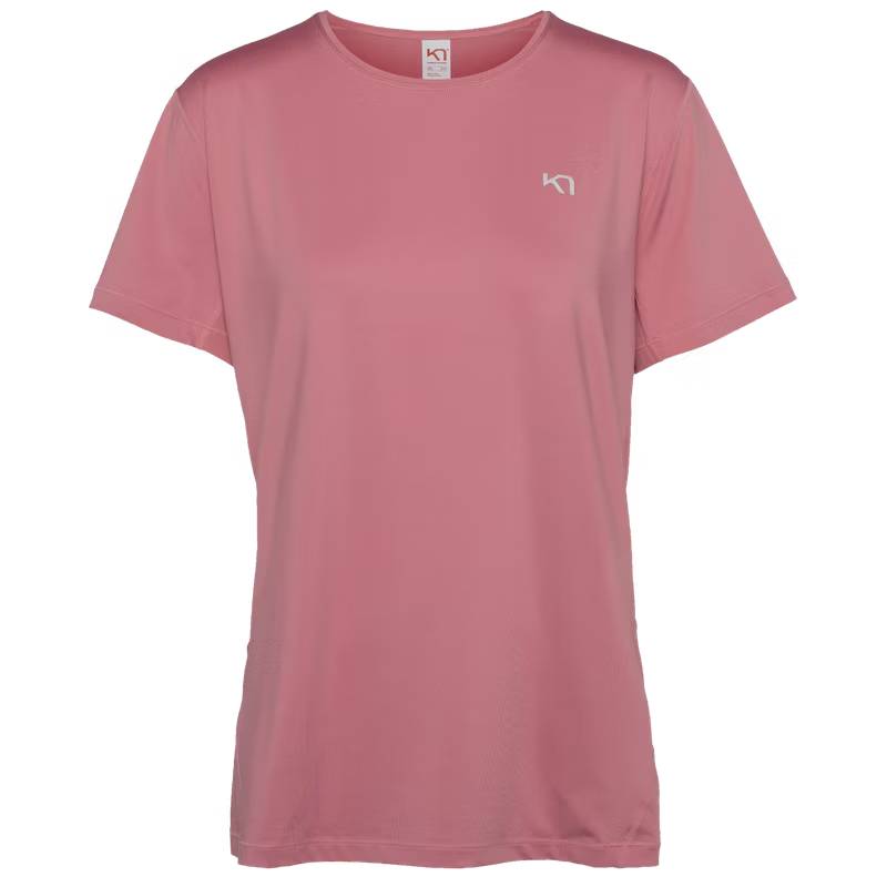 Kari Traa Nora 2.0 Tee Plus Size T-shirt Dame - Lotus Pink