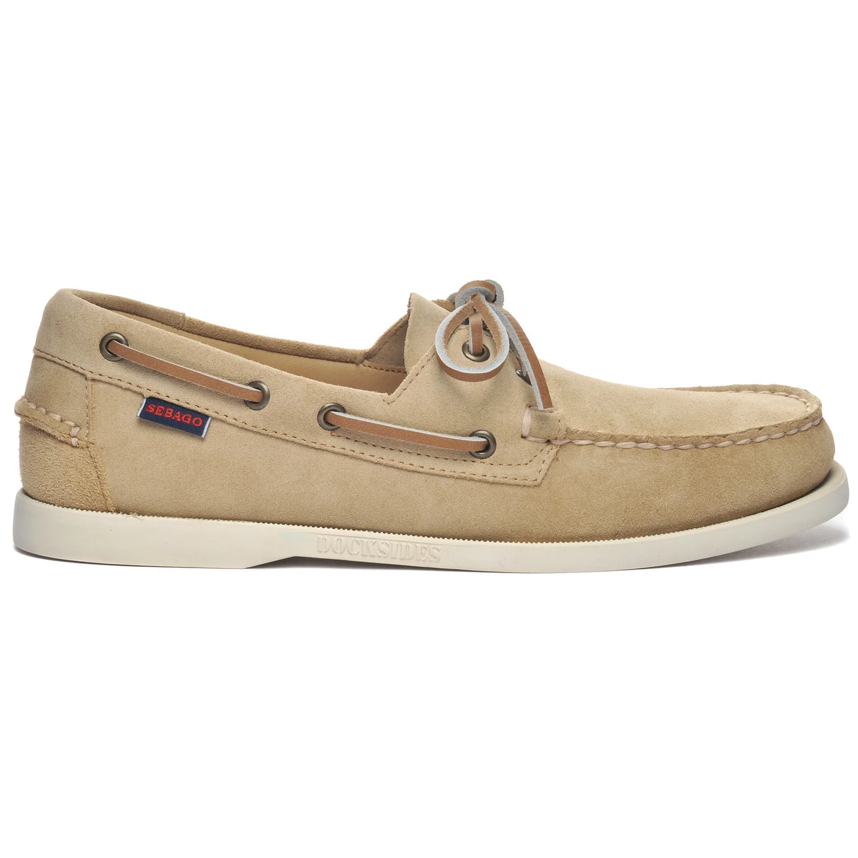Sebago Portland Flesh Out Sejlersko Herre - Beige Camel
