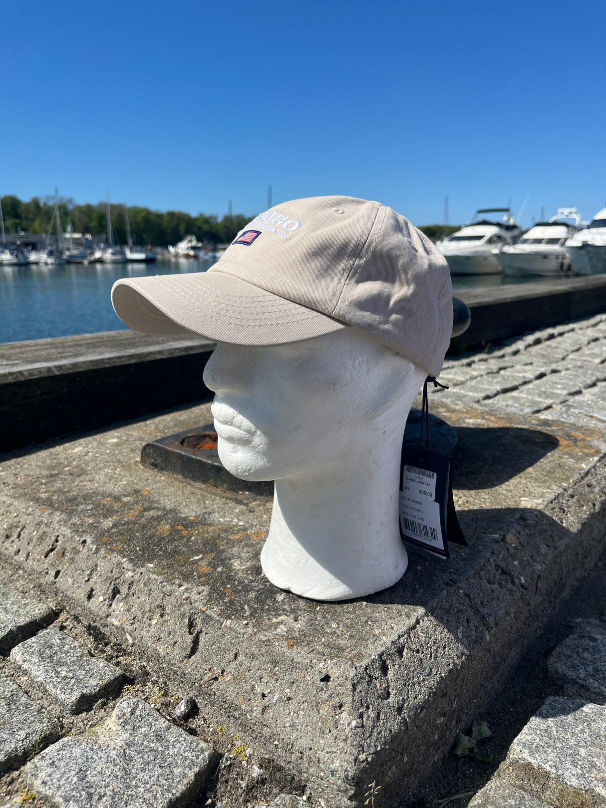 Sebago Classic Logo Cap - Sand -