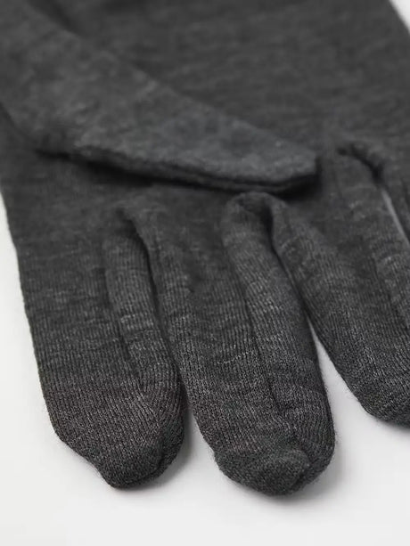Hestra Merino Wool Liner Active 5-finger Inderhandsker Dame / Herrre - Charcoal -