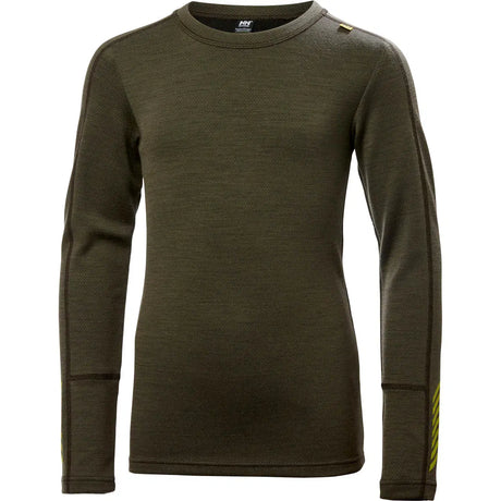 Helly Hansen Juniors' LIFA® Merino Midweight Base Layer Set Skiundertøj Børn - Utility Green -