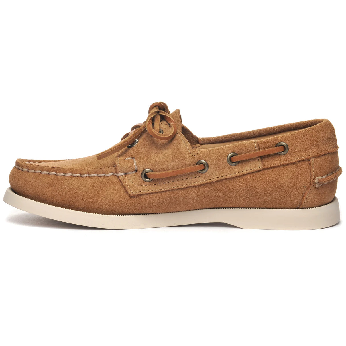 Sebago Portland Flesh Out Women Sejlersko Dame - Brown Cognac -